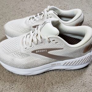Brooks Ariel GTS 24 Running Coconut Chateau Portabella Women's Shoe Size 8.5